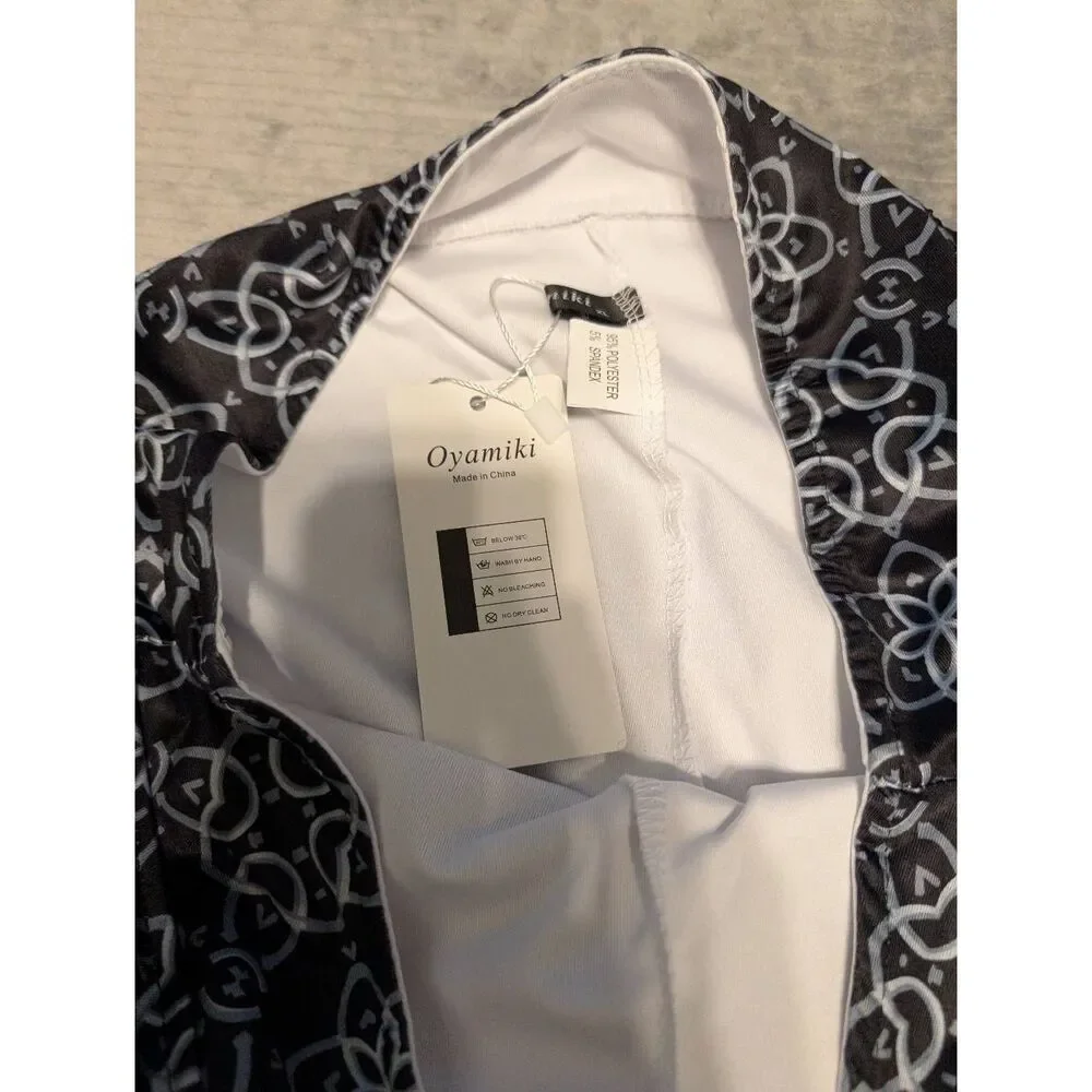 💚 NWT Oyamiki Women's Active Athletic Skort Lightweight Tennis Skirt Running XL